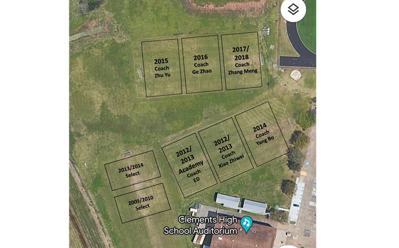 2023 Spring Field Map